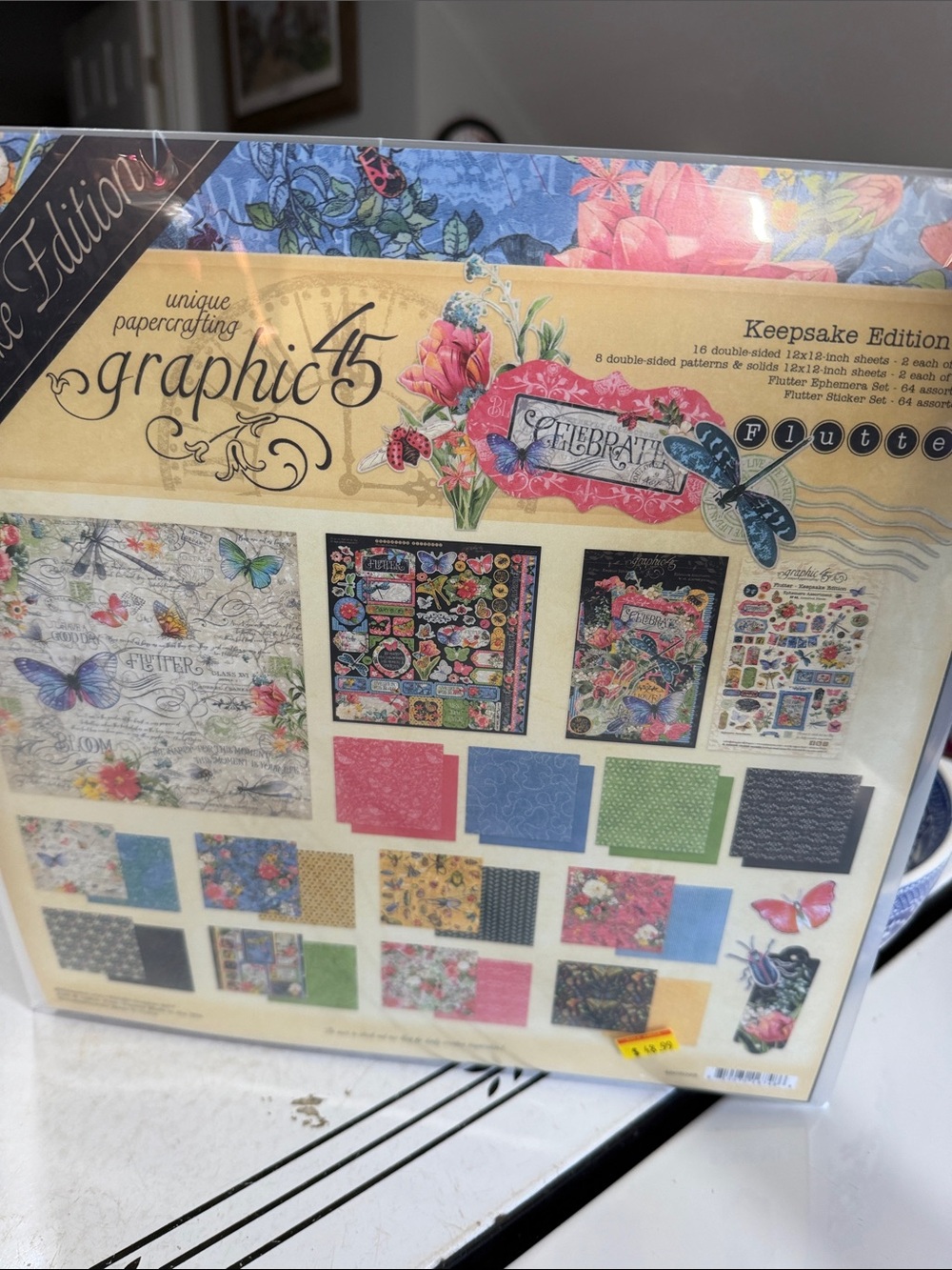 Graphic 45 Flutter Keepsake Edition Pack
